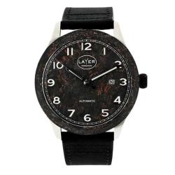 MONTRE AUTOMATIQUE LAYER FIBRE DE CARBONE