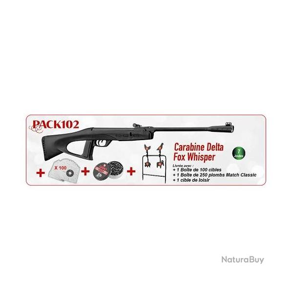 Pack No�l 2025 GAMO Delta Fox Whisper 7.5j