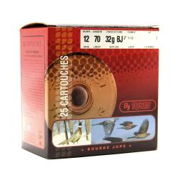 Lot de 100 Cartouches cal.12/70 ECO Type 32 Pb7