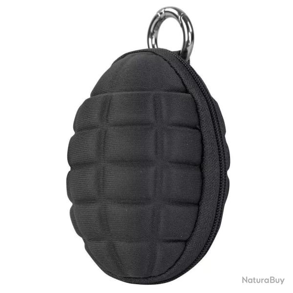Porte-Clefs Grenade Noir