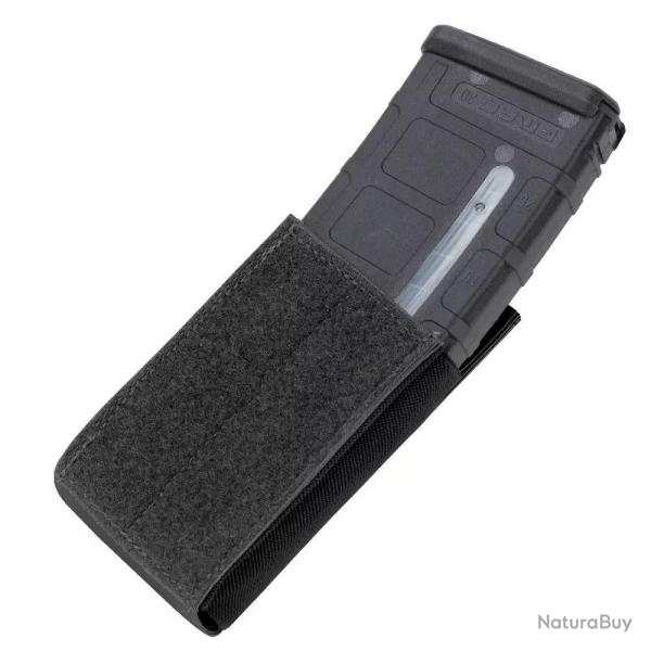 Poche Velcro QD M4 Mag Noire Noir