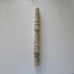 POIGNARD SCULPT&Eacute;  SC&Egrave;NE  JAPONAISE