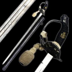 Sabre Palash d'officier - Prusse - Wilhelm II - M1889 - Poign&eacute;e Acier - WW1 - Pi&egrave;ce Originale