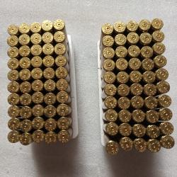100 &eacute;tuis 6,5x55 S&B tir&eacute;es 1 fois