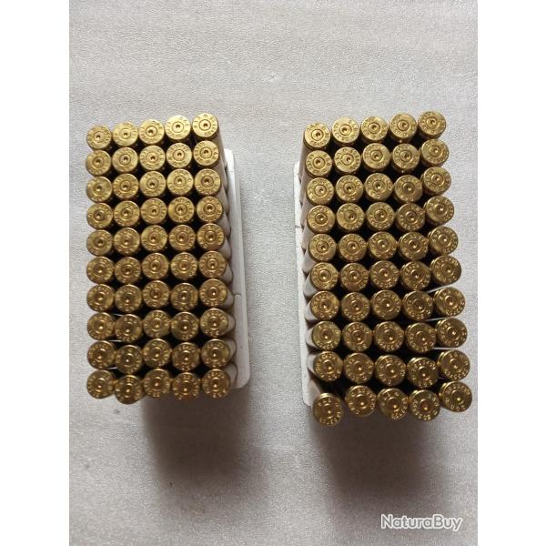 100 �tuis 6,5x55 S&B tir�es 1 fois