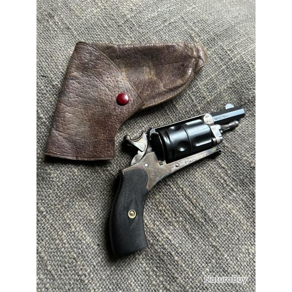 Revolver bulldog Dieudonn� Debouxthay - Calibre 6mm velodog