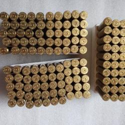 Lot 150 &eacute;tuis 6,5x55 S&B tir&eacute;es 1 fois