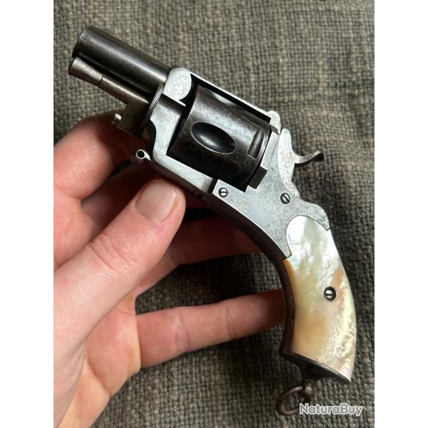 Revolver bulldog 320 - Syst�me Abadie et  plaquettes en Nacre