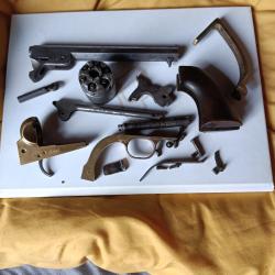 Pi&egrave;ces revolver poudre noire