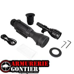lunette de vis&eacute;e jour/nuit num&eacute;rique SIGHTMARK WRAITH 4K MAX 3-24X50