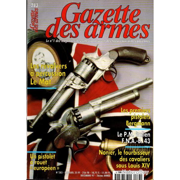 gazette des armes 283, le mat � percussion, fusil lenoir, le camouflage (14-18)gaulois grand luxe,