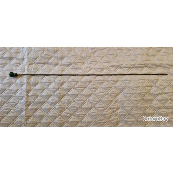 Ancienne baguette de chargement et nettoyage pour ancien fusil � poudre noire,longueur 89cm