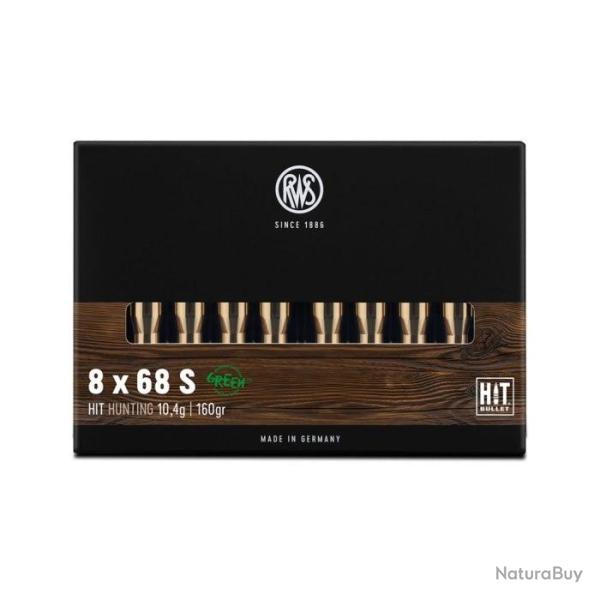 Balles RWS Hit - 8x68S / Par 1