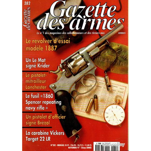 gazette des armes 282, chamelot delvigne 1873 et 1874, carabine vickers target 22lr, le fran�ais arm