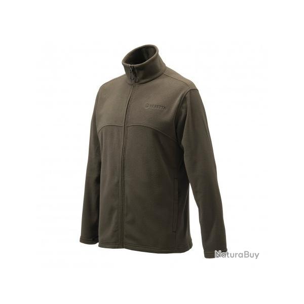 Veste polaire Beretta Full Zip Fleece - Chocolat Taille : XL