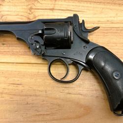 Revolver Webley Mark IV  calibre 450 455, Police Sud Africaine, cat&eacute;gorie D