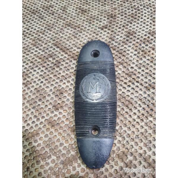 v�ritable plaque de couche de fusil de chasse MANUFRANCE
