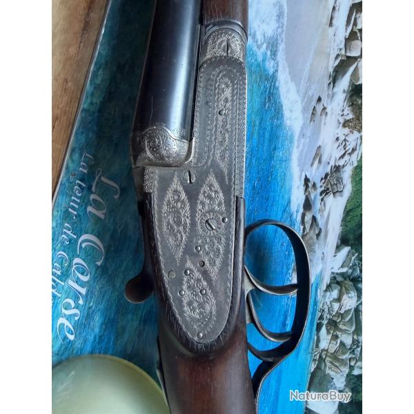 Fusil a platine zamacola Hermanos 12/70