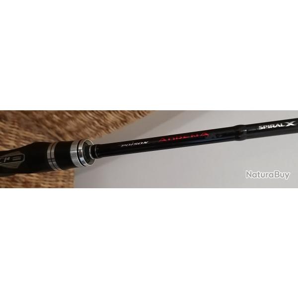 Canne Casting Monobrin haut de gamme Shimano POISON ADRENA 166M