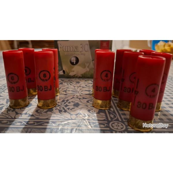 Cartouches de chasse - Plomb - Calibre 16/67 - Excellent �tat