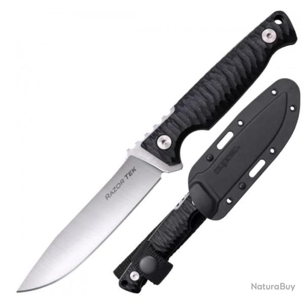 Couteau Fixe Cold Steel Razor Tek 4" (FX-4RZR) - Tactique, Survie & D�fense EDC