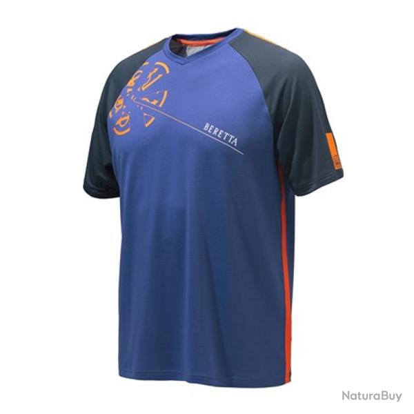 T-shirt Bullseye Beretta Blue Taille : S