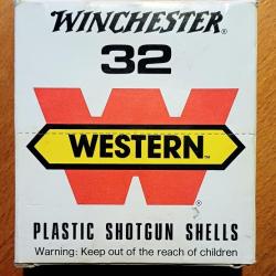 Bo&icirc;te de 10 cartouches WINCHESTER 32 WESTERN Cal. 12 mm 67 mm