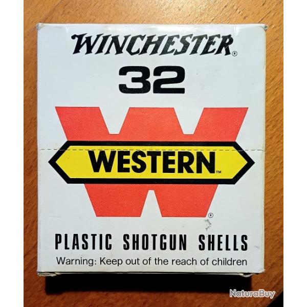 Bo�te de 10 cartouches WINCHESTER 32 WESTERN Cal. 12 mm 67 mm