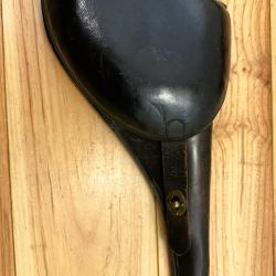 Tr&egrave;s beau Hoster en cuir d'&eacute;poque, probablement pour Colt 1878, 7,5 pouces