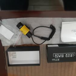 Laser Rouge RTI Avec Rail 22 mm et Contacteur