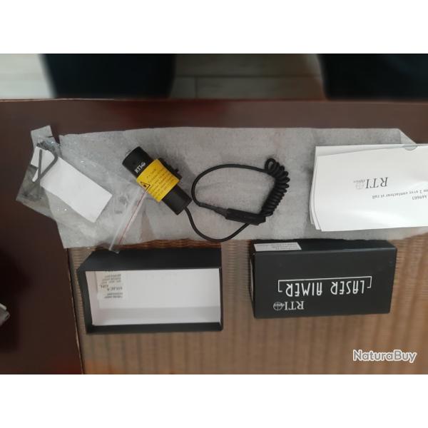 Laser Rouge RTI Avec Rail 22 mm et Contacteur