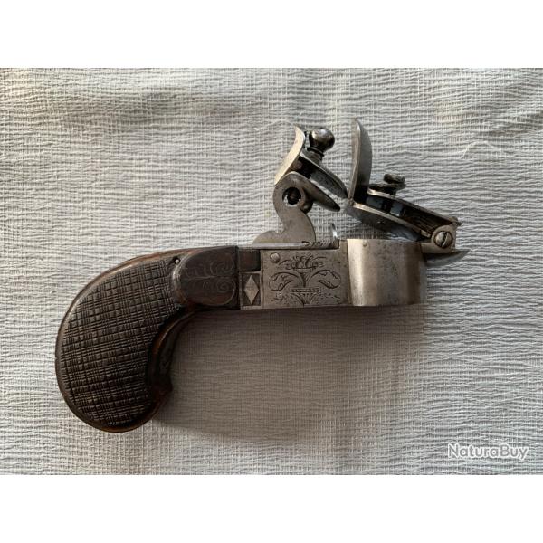 Pistolet briquet � silex