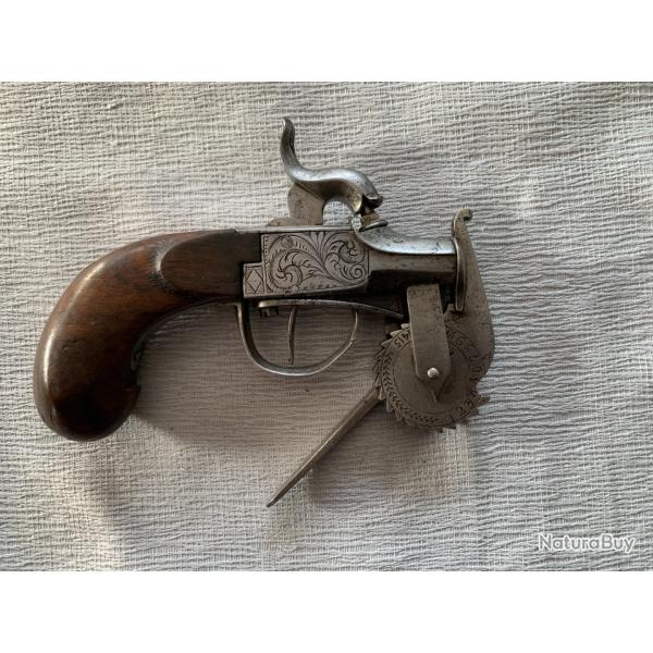 Pistolet testeur de poudre � percussion