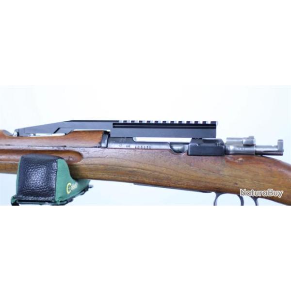RAIL PICATINNY pour MAUSER SUEDOIS M38 & M96 sans per�age (Montage Gen 2 Profil bas)