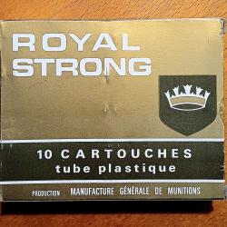 Bo&icirc;te de 10 cartouches ROYAL STRONG Cal. 12 mm MGM