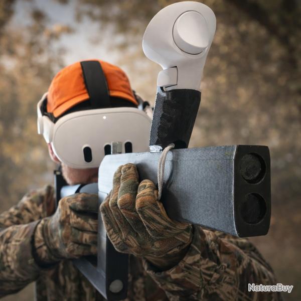 Crosse entrainement r�alit� virtuelle ball trap