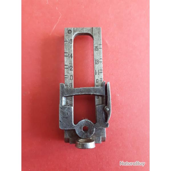 RARE hausse fusil US 17