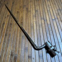 BA&Iuml;ONNETTE A DOUILLE 1822 FRANCE AVEC MATRICULE ET POIN&Ccedil;ONN&Eacute;ES REGLEMENTAIRE