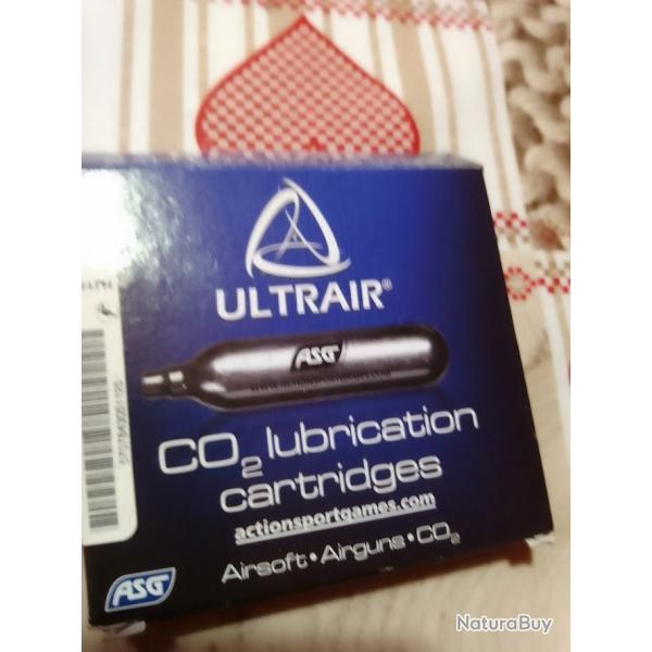 5 SPARCLETTES Co2 LUBRIFICAFION pour nettoyage toutes armes co2 et a plombs moins cher