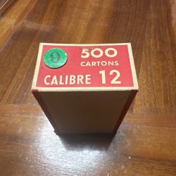 500 cartons pour calibre 12