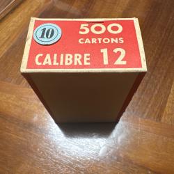 cartons pour rechargement calibre 12