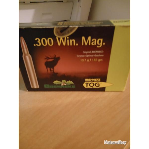 CARTOUCHES POUR CARABINE 300