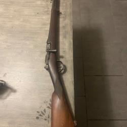 Mod&egrave;le : Il s'agit d'un Fusil Gras Mod&egrave;le 1874.� Origine : Fabriqu&eacute; par la Manufacture d'Armes de S