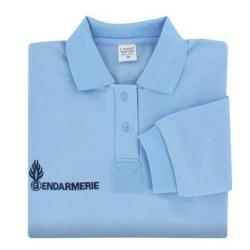 Polo Gendarmerie Manches longues Femme