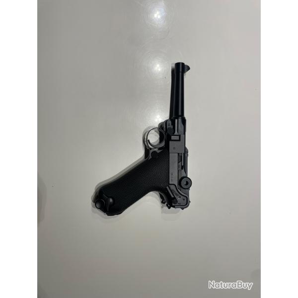 Luger P08 KWC Co2 Blowback Metal airsoft