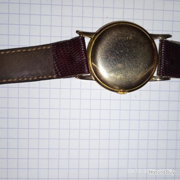 Montre ancienne Zenith plaqu�e or.