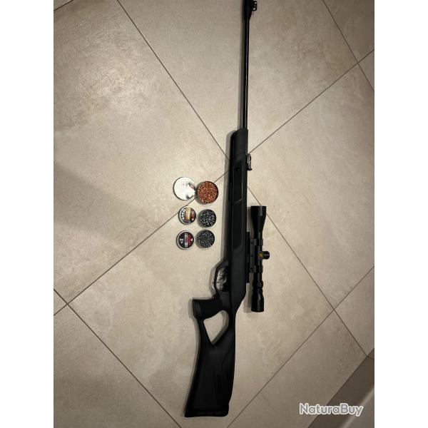 Gamo G magnum 1250 4,5 avec lunette et plombs