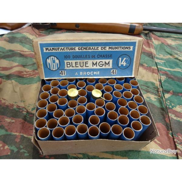 Boite de 100 douilles MGM 14mm � Broche r�f:41