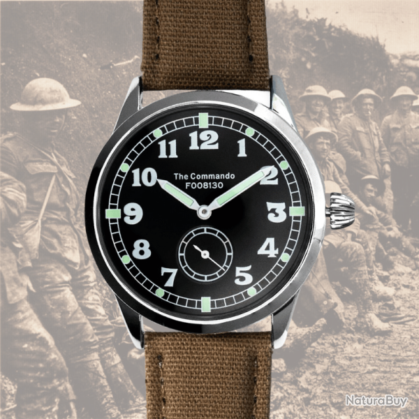 Montre Militaire �The Commando� - British Army Service Watch - Ailager�