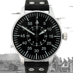Montre Aviateur Luftwaffe Beobachter Noire - Ailager&reg;